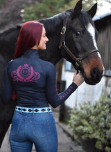 Load image into Gallery viewer, Base Layer - Navy and White