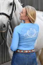 Load image into Gallery viewer, Crew Neck Base Layer – Sky Blue